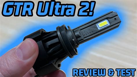 Still the KING? GTR Ultra 2 LED Headlight Review and Lux Test - YouTube