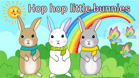 hop little bunnies hop hop hop|sleeping bunnies|Nursery Rhymes & kids ...