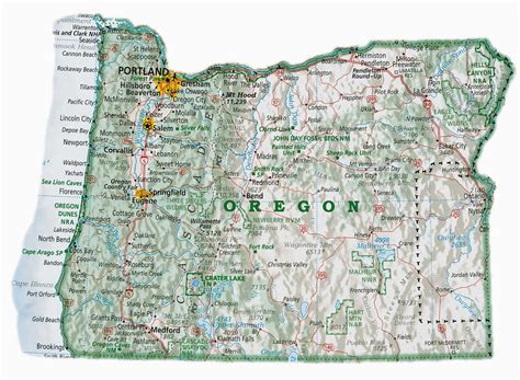 Oregon OHV Map