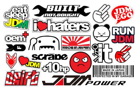 Aprender acerca 80+ imagen japanese car club stickers - Abzlocal.mx