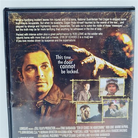 Stir Of Echoes 2: The Homecoming (2007, DVD) Region 4 Rob Lowe Horror ...