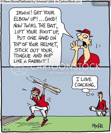 Baseball Games Cartoons and Comics - funny pictures from CartoonStock