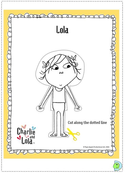 Lotta Coloring Pages - Free Charlie and Lola Coloring Pages Printables