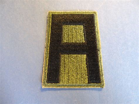 Original WWII US 1st Army Uniform Patch, World War II, WW2 | #4654814423