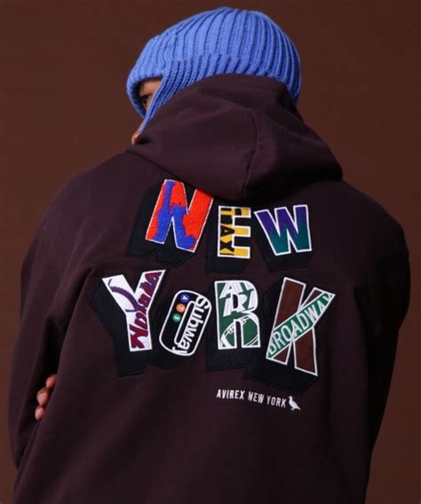 パーカー メンズ PULLOVER PARKA NEWYORK SYMBOL / プルオーバー パーカー ニューヨークシンボル / AVIREX / :74557896:ZOZOTOWN ...