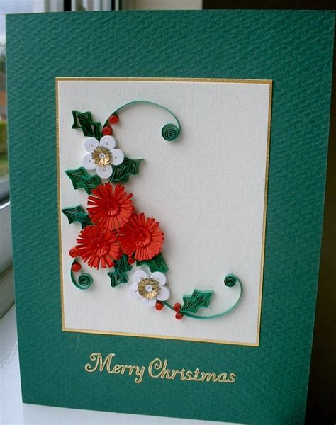 quilled Christmas card | Quilling | Pinterest