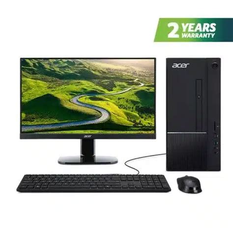 Acer Aspire TC-1750 12th Gen Core i5 | 8GB | 256GB SSD+1TB HDD | Tower + Monitor Bundle Desktop ...