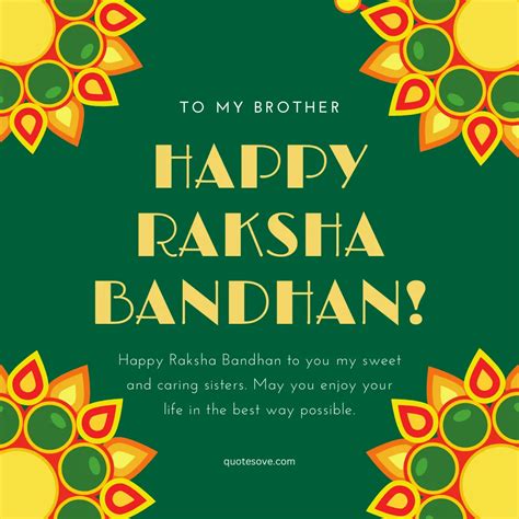 60+ Best Raksha Bandhan Wishes for Brother 2023 and Messages » QuoteSove