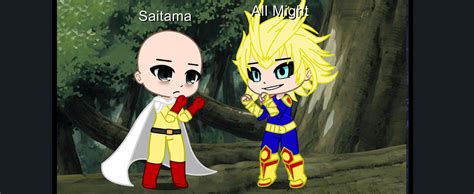 Saitama vs All Might by Shadtwilover844 on DeviantArt