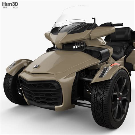 BRP Can-Am Spyder F3 Limited 2020 3D model - Vehicles on Hum3D