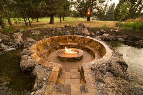 40 Best Sunken Patio Fire Pit Ideas for Your Backyard