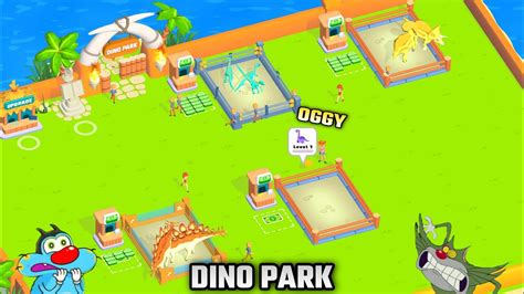 Oggy And Jack Playing Dino Park Game | With Bob And Shinchan | Oggy ...