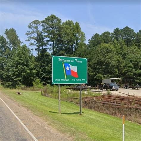 Welcome to Texas sign in Atlanta, TX (#6) - Virtual Globetrotting