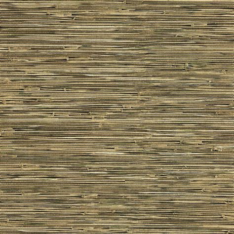 Brewster Lepeka Dark Green Grasscloth Wallpaper-412-44141 - The Home Depot