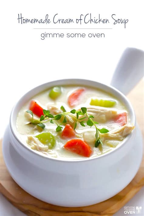 Homemade Cream of Chicken Soup | Gimme Some Oven