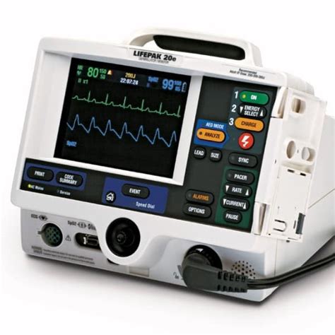 Lifepak 20E Defibrillator - Refurbished I Coast Biomedical Equipment