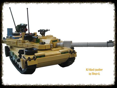 K2 Black Panther (Main) | Lego military, Military vehicles, Panther tank