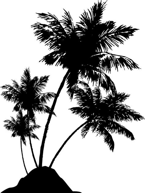 hawaii silhouette - Google Search | 白黒