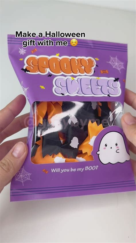 Gifty by Mel | DIY Halloween Candy Bag Gift Kit