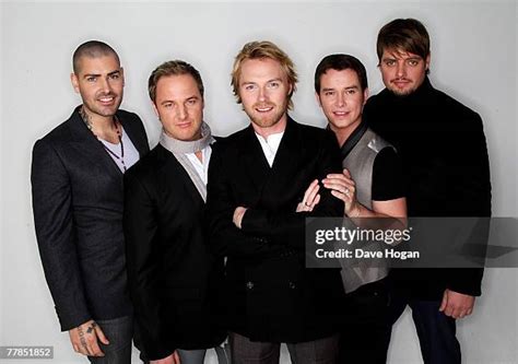 Boyzone Portrait Session Photos and Premium High Res Pictures - Getty Images