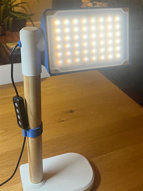 LED Desk Lamp - Video Conferencing by bjamdesign | Download free STL model | Printables.com