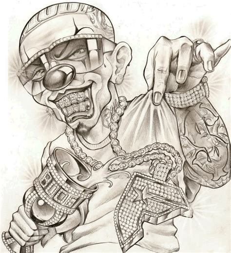 Mexican Gangster Drawing at GetDrawings | Free download