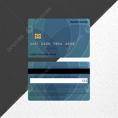 Abstract Bank Atm Credit Card Design Template Download on Pngtree