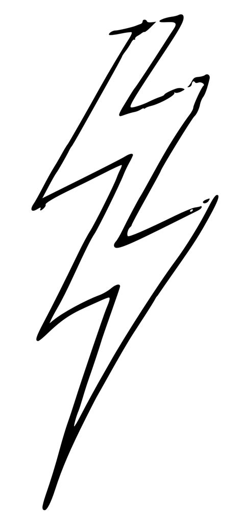Public Domain Clip Art Image | lightning bolt | ID: 13925340017434 | PublicDomainFiles.com