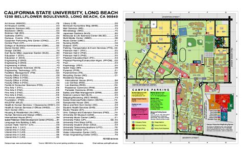 Csulb Campus Map Pdf – Map Vector