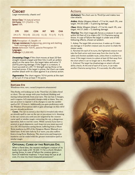 DnD 5e Homebrew — Witcher Monsters by Regerem