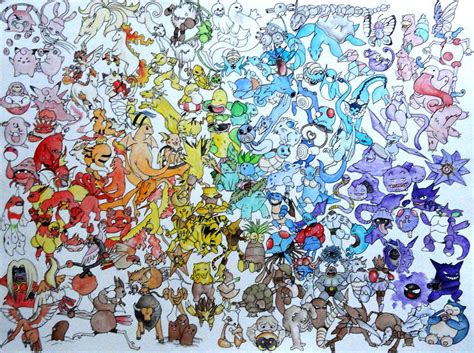 Pokemon 1-151 by The-Other-Half-Of-Me on DeviantArt