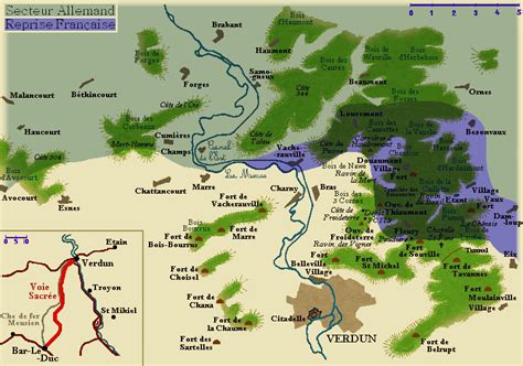 Battle of verdun map - hacgator