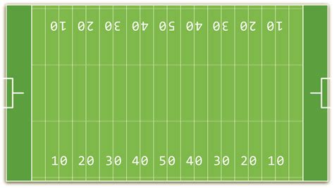 Printable Football Field Template