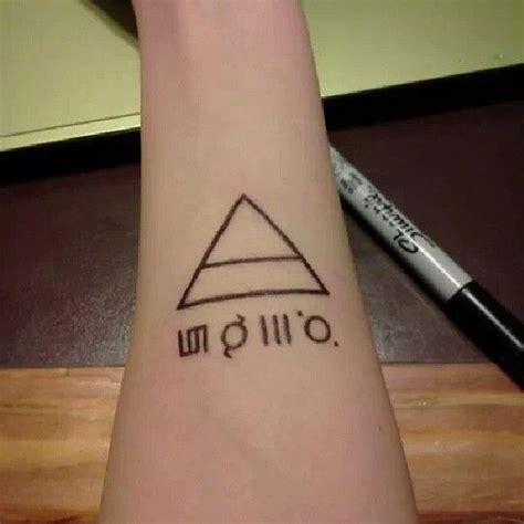 30 Seconds to Mars Temporary Tattoo