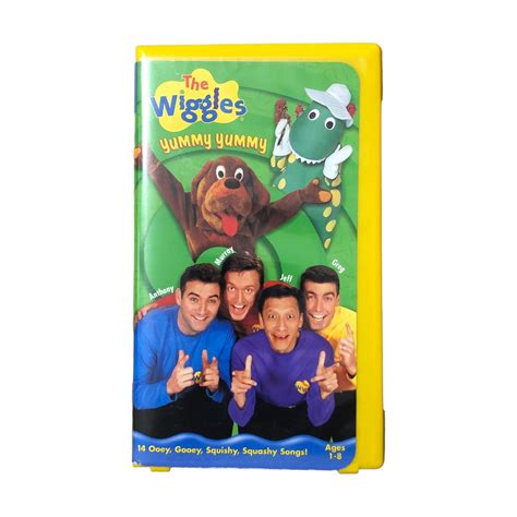 The Wiggles: Yummy Yummy VHS Video Tape Yellow Clamshell 45986025111 | eBay