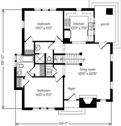 Standout Stone Cottage Plans . . . Compact to Capacious!