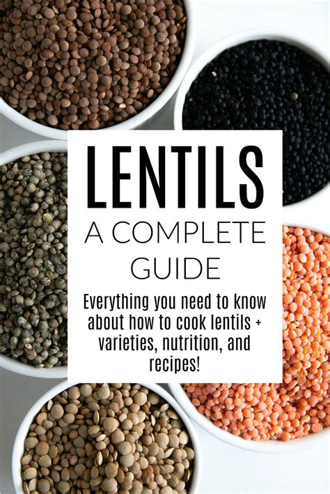 Lentils: Types, Recipes and How to Cook Lentils | Recipe | How to cook ...