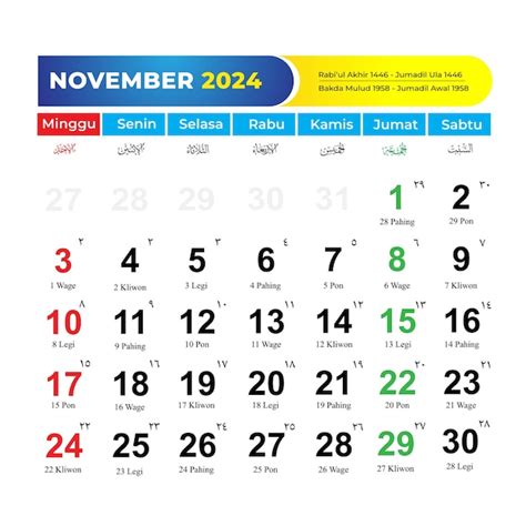 Calendario Noviembre 2024 Completo Con Fechas Rojas De Días Festivos ...