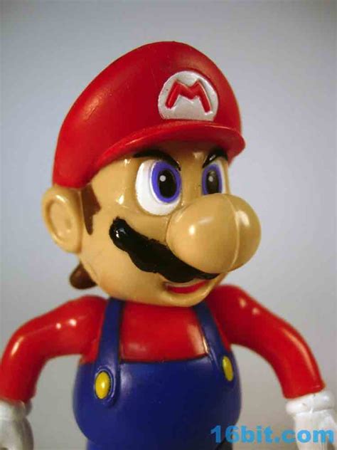 16bit.com Figure of the Day Review: Toy Biz Video Game Super Stars Mario Kart 64 Mario Action Figure