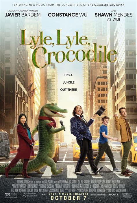 Lyle Lyle Crocodile Movie Film Poster 260gsm High Quality - Etsy