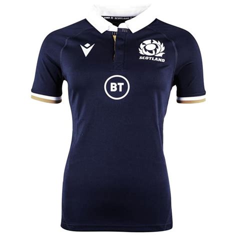 Macron Scotland Home Rugby Shirt 2020 2021 Ladies | SportsDirect.com ...