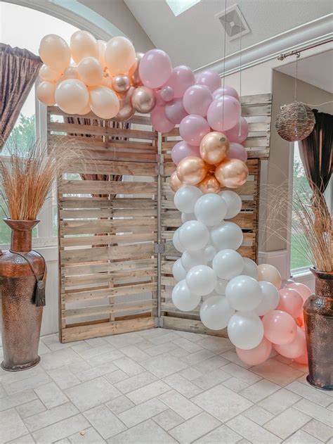 DIY balloon garland | Grad party decorations, Grad party theme, Pink graduation party