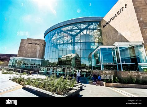 Johannesburg, South Africa - November 09 2011: Exterior of Glass Dome ...