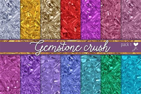 Gemstone Textures (Pack 1) | Gemstones, Texture packs, Seamless textures