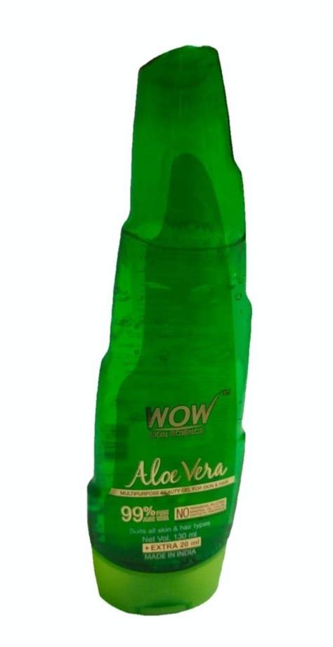 Wow Aloe Vera Gel, Bottle at Rs 149/bottle in New Delhi | ID: 2852158510162