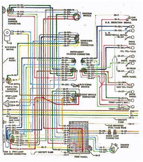 Turn Signal Wiring Diagram Chevy Truck