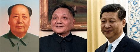 China’s Three Leaders: the Revolutionary, the Reformer, and the ...