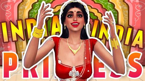 Sims 4 Indian Princess CC
