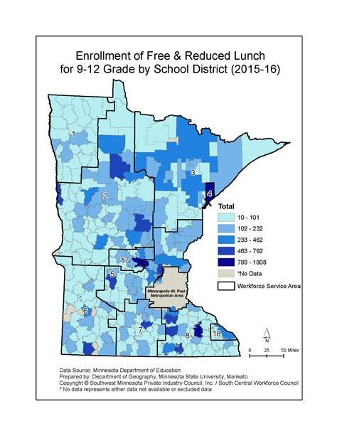 Greater MN School District Maps | South Central WorkForce Council