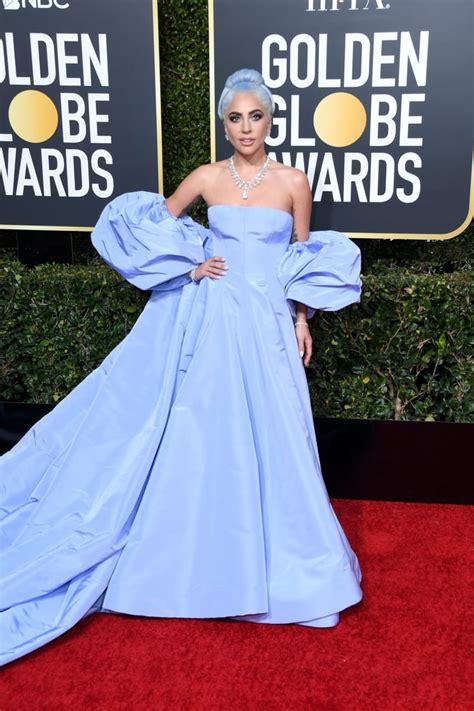 Lady Gaga's Blue Hair at the Golden Globes | Lady Gaga's Blue Hair at ...